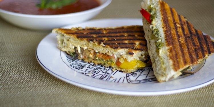 Veggie Cheese Panini