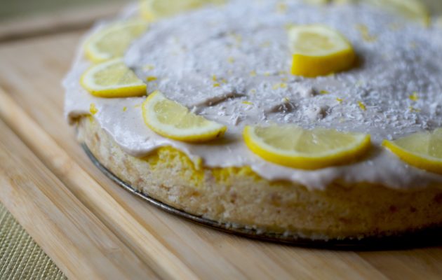 Raw Lemon Meringue Pie
