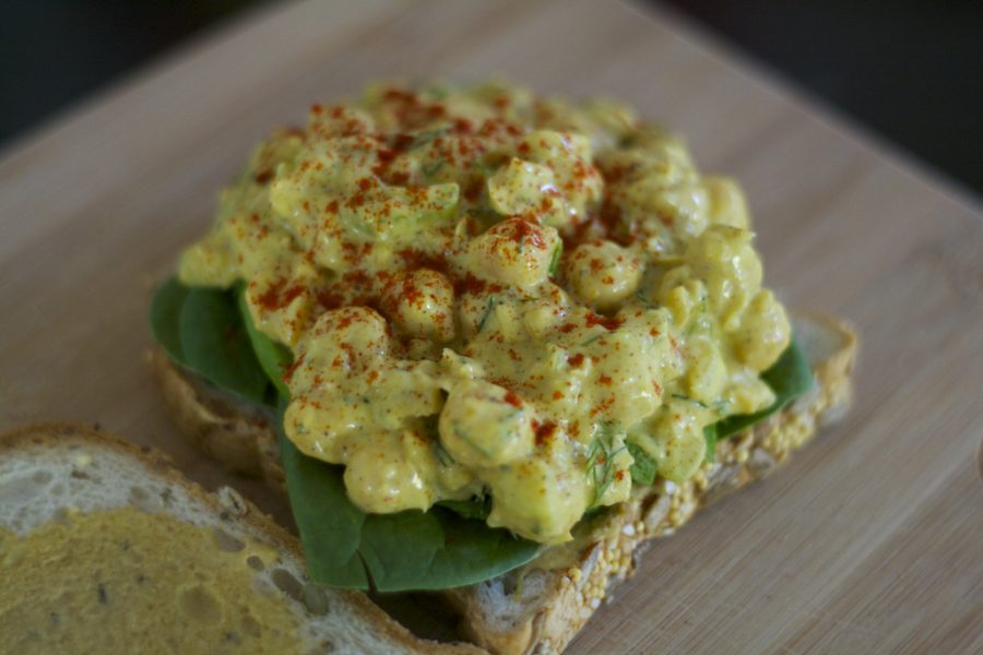 Curried Chickpea Salad Sandwich