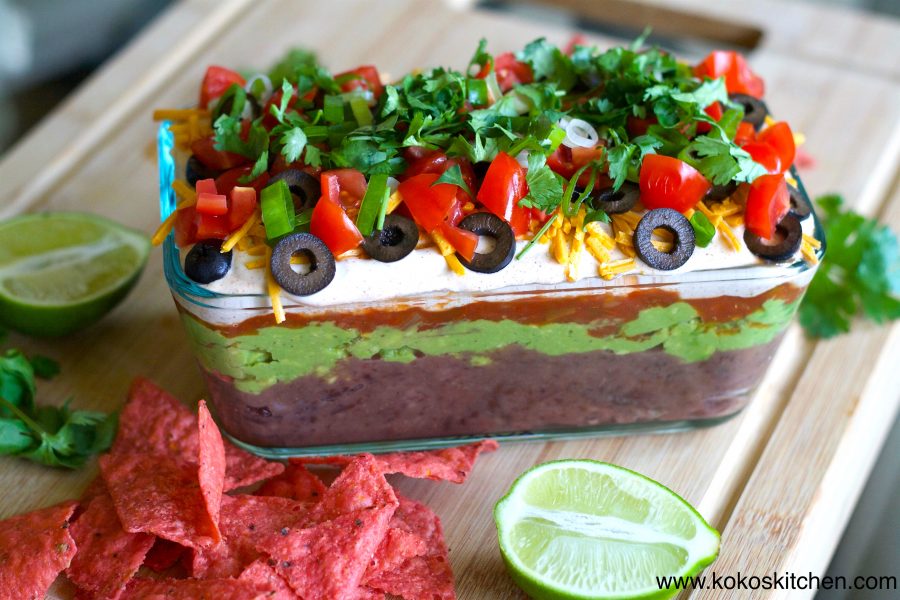 7 Layer Dip - Koko's Kitchen