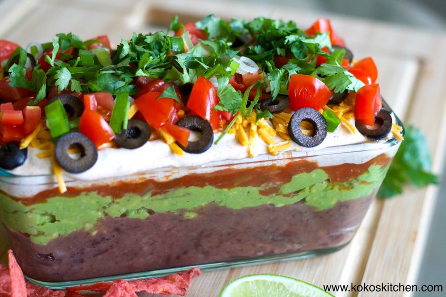 7 Layer Dip - Koko's Kitchen