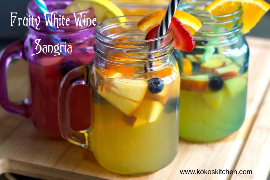 White Wine Sangria - Koko's Kitchen