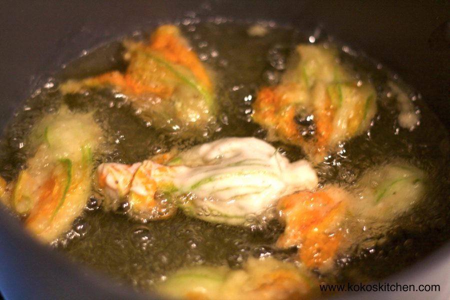 Stuffed Zucchini Blossoms - Koko's Kitchen