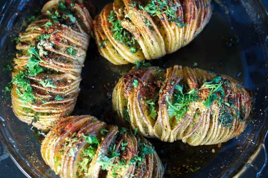 Hasselback Potatoes | Koko's Kitchen