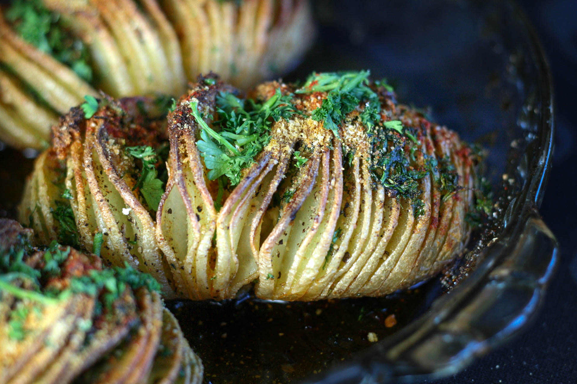 Hasselback Potatoes | Koko's Kitchen