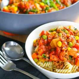 Vegan Pasta Bolognese